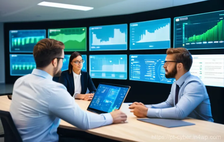 사이버 보안 규정 준수를 위한 위험 평가 절차 - **Ransomware - Business Paralysis:** A concerned business executive, dressed in professional busines...